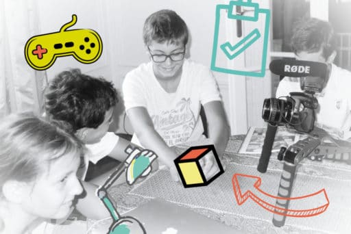 video camera montage d'epaule