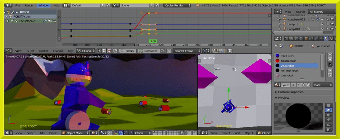 stage vacances animation 3D