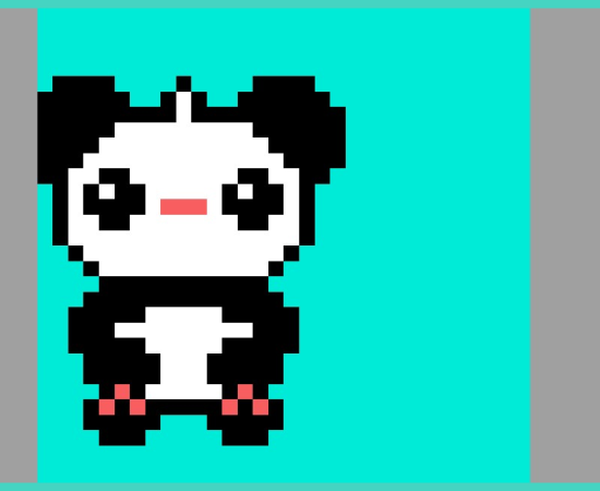 Pixel art animé