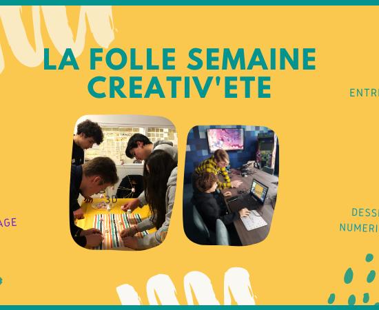 La folle semaine Creativ'Ete