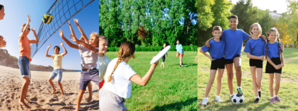 ados sportifs qui sourient